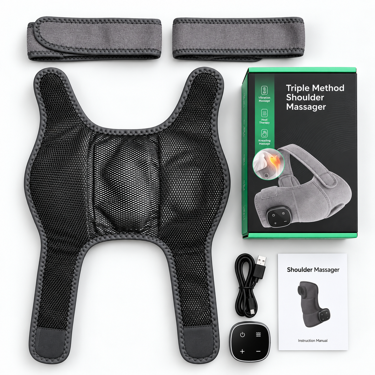 Triple Method Shoulder Massager | 3in1 ショルダーマッサージャー