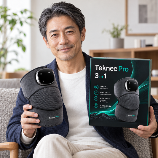 Triple Method Knee Massager - 3in1 ひざマッサージャー